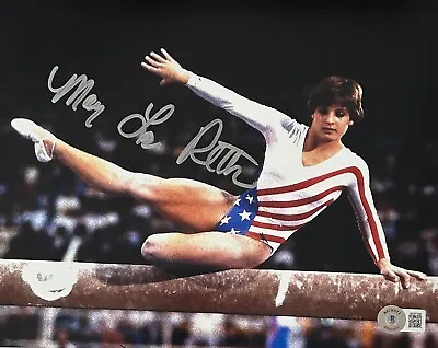 Mary Lou Retton Signed Autographed 8x10 Photo Beckett Authenticated #5 Silver • $74.99