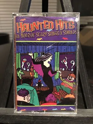 Haunted Hits (Cassette 1996) Scary Songs Sounds Halloween Rhino Elvira RARE HTF • $19.99