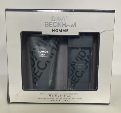 Beckham Homme Deodorant 75ml And Hair & Body Wash 200ml • £12.99