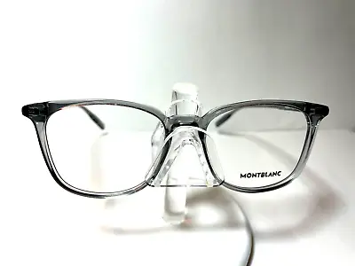 Authentic New Mont Blanc Eyeglasses Frame 0089 Transparent Grey 003 Sale Sale • $65