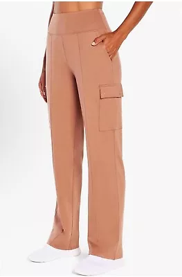 Marika Women’s Harper Cargo Pocket Super Soft Tall Pants In Color Brownie NEW! • $25