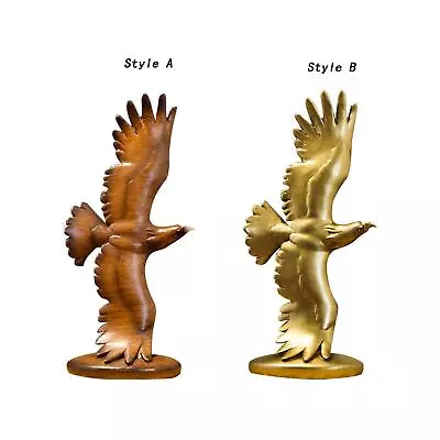 Eagle Figurine Eagle Resin Ornaments Statue For Yard Patio Colleague Father Home • £14.44