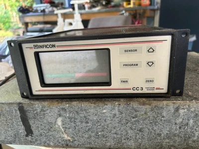$50 • Buy Leybold Inficon CC3 Vacuum Guage Controller  850-300-G1