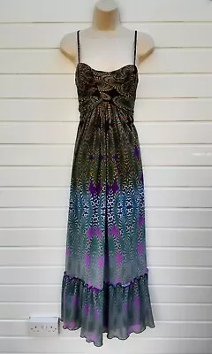 Longmaxi Dressmandalahippieboho60's70's80'svintage Stylewallissize 10 • £8.99