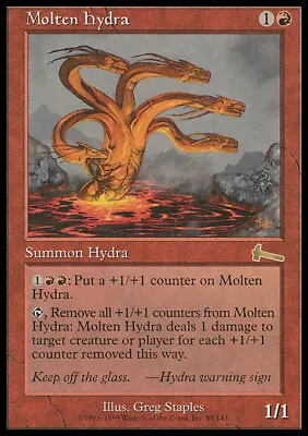 Mtg Molten Hydra Exc - Molten Metal Hydra - Ul - Magic • $1.08