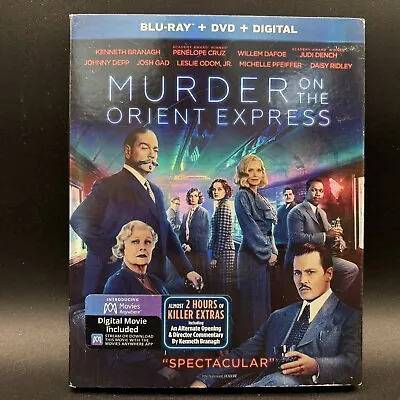 Murder On The Orient Express Blu-ray DVD Combo • $10