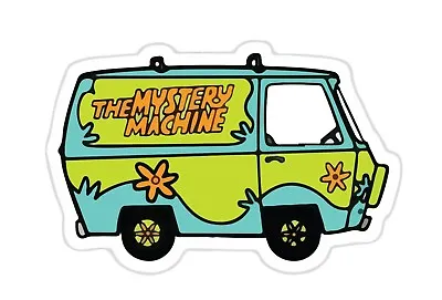 The Mystery Machine ~ 2  Vinyl Sticker ~ Scooby-Doo 420 Cartoon • $2.50