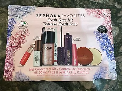 Sephora Favorites 2024Fresh Face Makeup Kit 8 Pcs Full Travel Tarte Mario Rare • $80