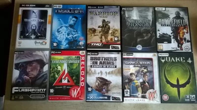£9.99 • Buy 10 X FPS / SHOOTER PC GAME BUNDLE Inc DEUS EX 1 & 2, QUAKE 4, DARK STAR ONE