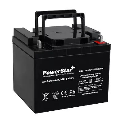 PowerStar 12V 45Ah UB12500 UPS Battery Replaces Kung Long WP50-12 • $174.85