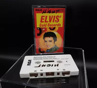 Elvis' Gold Records By Elvis Presley 1962 RCA Victor Cassette Tape • $6