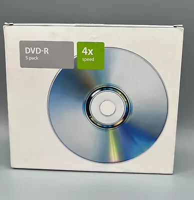 Apple DVD-R 4X Blank Media  DVD-R  M8985G/A  5 Pack- Open Box • $9.99