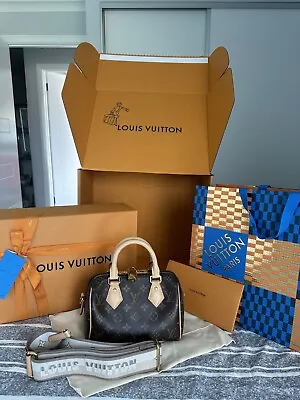 $2995 • Buy Louis Vuitton Monogram Speedy Bandouliere 25 Hand Bag 2way M45948 Lv