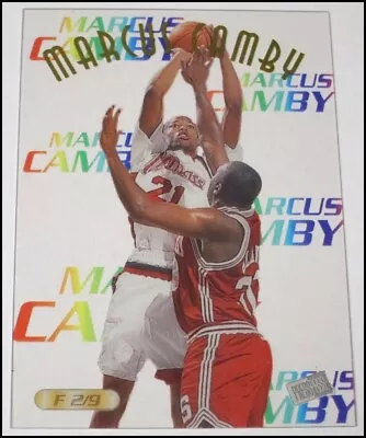 1996 Press Pass Acetates Marcus Camby Insert Card #F2 UMass Minutemen NRMT • $7.49