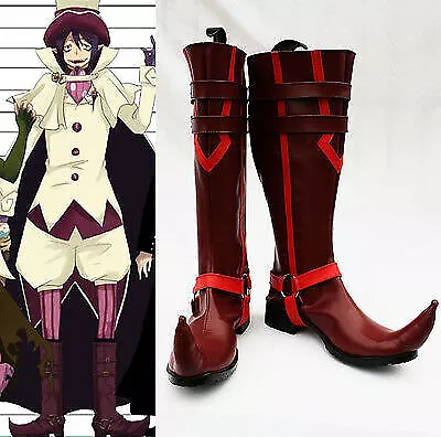 Blue Exorcist Ao No Mephisto Pheles Mefisto Cosplay Shoes Shoes Boots Scarpa • $70.79