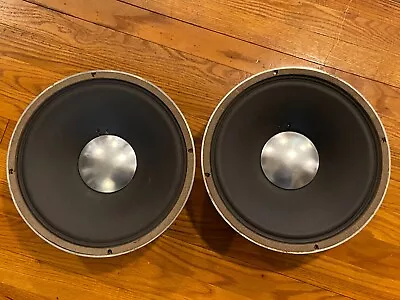 PAIR Vintage JBL D131 12  Drivers Full-Range WORKING 8-ohm Speakers • $600