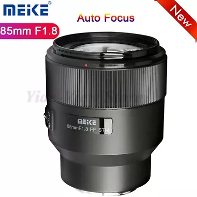 Meike 85mm F1.8 AF Full Frame Portrait Lens For Nikon Z/Fuji X/Sony E/Canon RF • £140