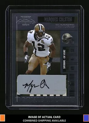 2006 Playoff Contenders #218 Marques Colston Auto Rookie New Orleans Saints • $12.95