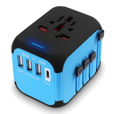 $49.99 • Buy Universal Travel Adapter International Outlet Adaptor Power Charger AC Wall Plug
