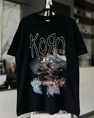 $20.99 • Buy Vintage Korn Issues 1999's Shirt KORN TEE New Black Tshirt Fullsizes