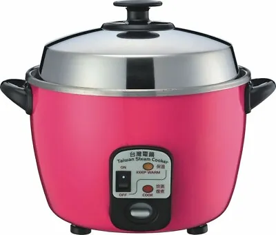 澳洲版 6 Cup Taiwan Steam Rice Cooker Stainless 正宗台湾产 纯钢无铝 一年保固 比TATUNG大同电锅更好便宜 • $240