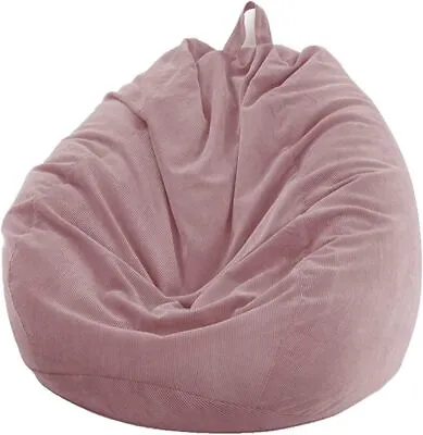 Chickwin Bean Bag Corduroy Without Filling Gaming Bean Bags Chair For Adult... • £19.33