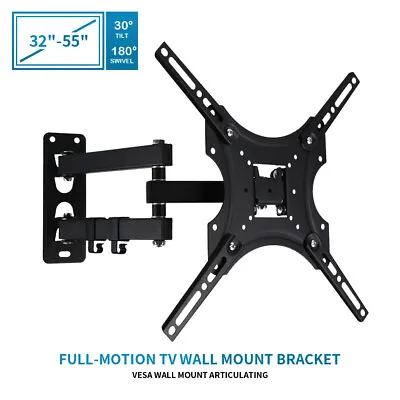 TV Wall Bracket Mount Tilt Swivel For 32-55'' Inch SONY LG Samsung LCD LED TV UK • £13