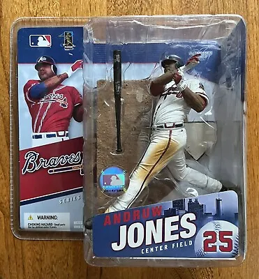 McFarlane Toys MLB Series 15 - ANDRUW JONES - Atlanta Braves - White Jersey • $14.99