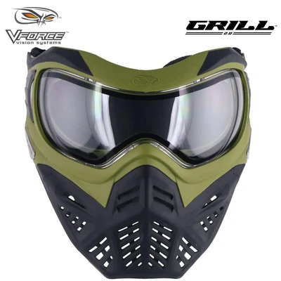 $114.95 • Buy VForce Grill 2.0 Thermal Anti-Fog Paintball Mask Goggles - Crocodile Olive/Black