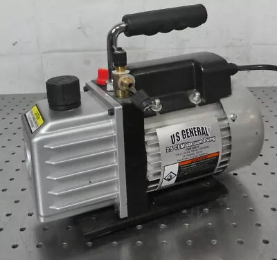 R184777 US General 2.5CFM Vacuum Pump 1/6HP 1720 RPM • $150