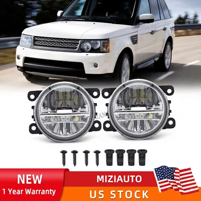 Left Right Bumper Fog Lamp Lights For Land Rover LR2 LR4 Range Rover L322 Sport • $23.39