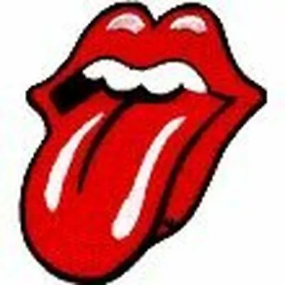 The Rolling Stones Classic Tongue Lips Iron On Sew On Patch Badge 100% Official • $10.95