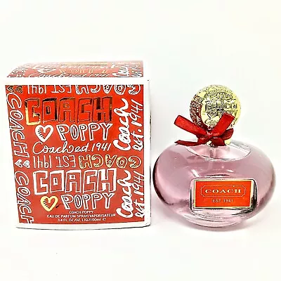 Coach Poppy Women's Eau De Parfum 3.4oz 100ml Sealed New   • $30.99