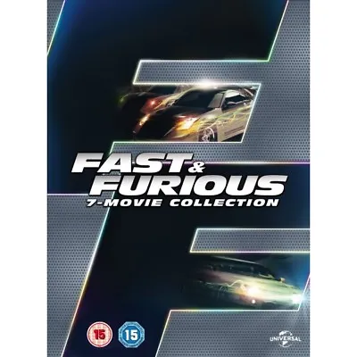 Fast & Furious: 7-movie Collection DVD (2015) Paul Walker Wan (DIR) Cert 15 7 • £4.77