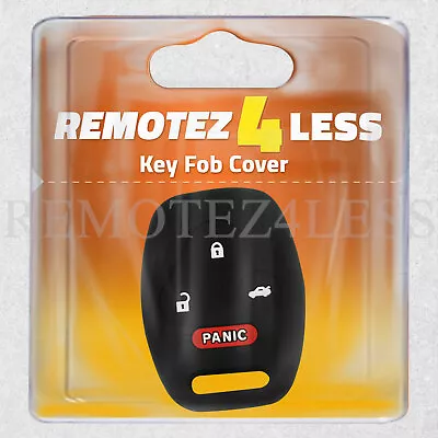 Key Fob Cover For 2006-2013 Honda Civic Remote Case Rubber Skin Jacket • $6.95