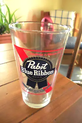 Pabst Blue Ribbon Pint Beer Glass • $21.95