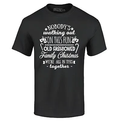 Nobody's Walking Out On This Christmas T-shirt Christmas Shirts • $13.95