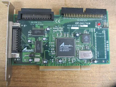 Advansys Abp-940/70w Ultra Wide Scsi Controller Pci Adapter Card 68 & 50 Pin • $25