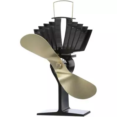 Airmax Wood Stove Fan - Gold Blade • $190.47