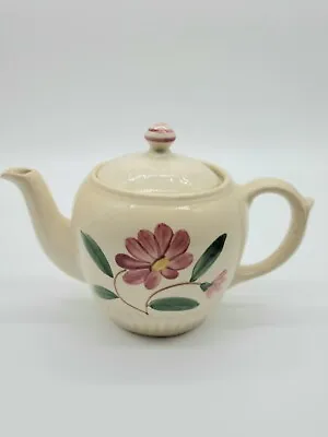 $29.95 • Buy Vintage Shawnee Ceramic Pink Floral Teapot USA 