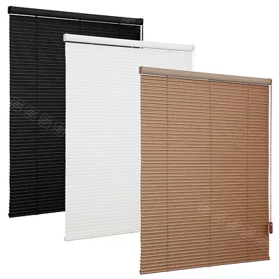 Window Shades Single Touch Corded 1 Inch Mini Blind In Choose Size Customize-S • $61.99