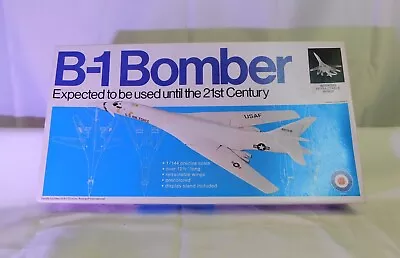 Entex #8505 B-1 Bomber 1/44 Scale Vintage Model Kit Nib • $18