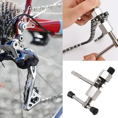 Bike Chain Splitter Breaker Tool Bike Rivet Link Pin Simple Repair Bicycle USA • $5.99