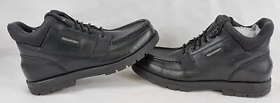 £44.99 • Buy Mens Rockport Marangue Leather Boots, Black. Wide Width, UK Size 11.