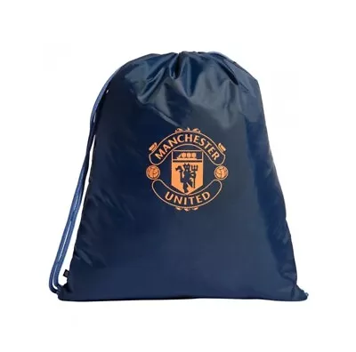 Adidas Unisex Manchester United Gym Sack / Navy Blue / RRP £14 • £6.50