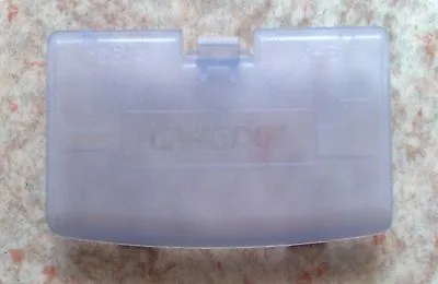 NEW Clear Purple  Glacier  Battery Cover - Game Boy Advance - Gameboy GBA Atomic • £4.80