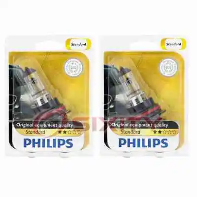 2 Pc Philips High Low Beam Headlight Bulbs For Mercedes-Benz 190D 190E 260E Wk • $13.49