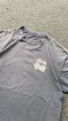 Vintage RARE 1990’s Stussy Dice Single Stitch Tee • $164.61