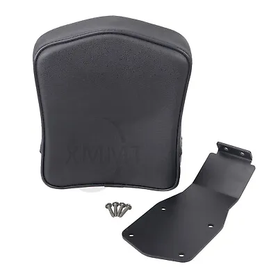 $40.98 • Buy Detachable Moto Black Leather Driver Sissy Bar Backrest Pad For Suzuki VL800 C50