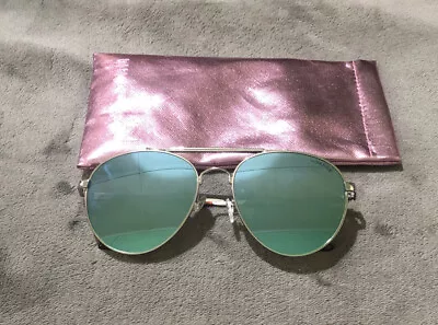 Minkpink Silver Aviator Sunglasses • $35